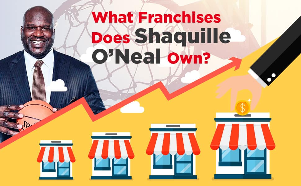 What major companies does Shaq own?