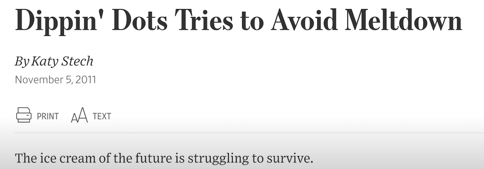 How Dippin' Dots Went From Bankruptcy to a 222M Acquisition