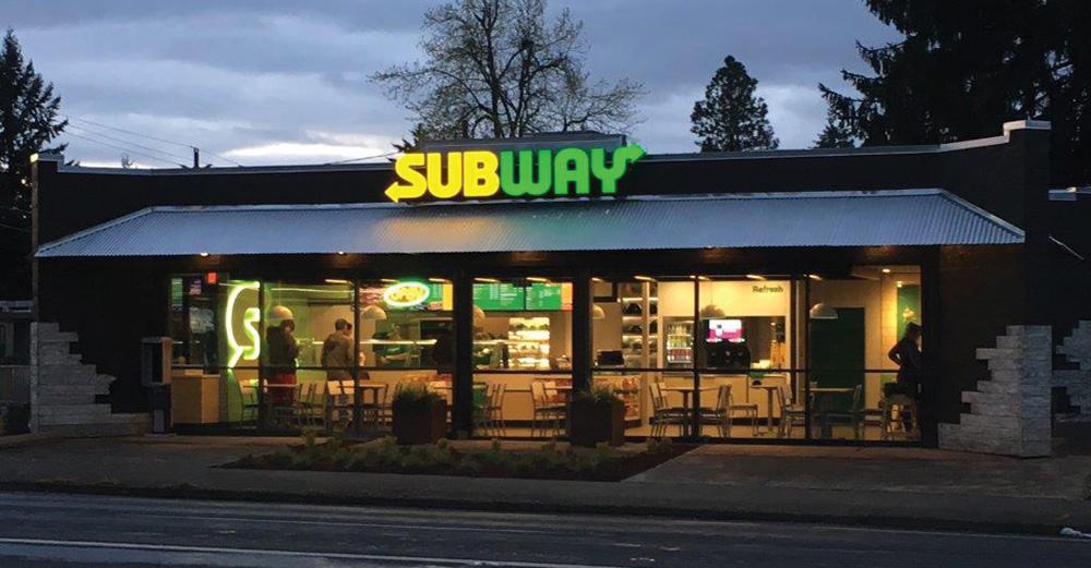 Subway on sale franchise cost