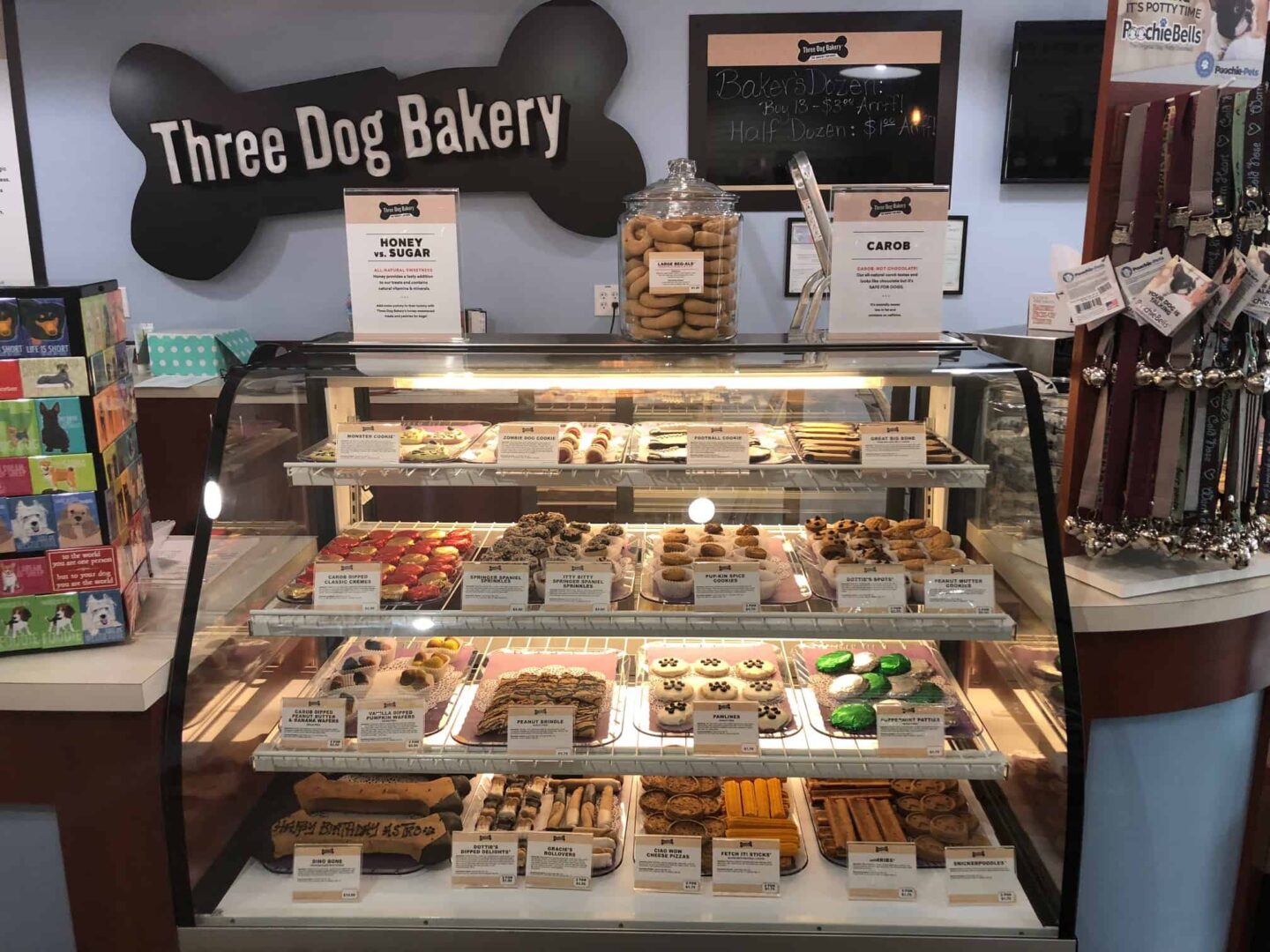 Three Dog Bakery offerings